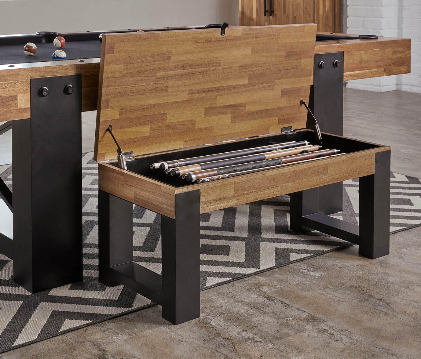 Knoxville Multi-functional Storage Bench